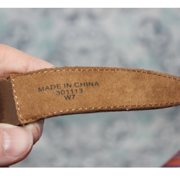 Toms Womens Multi-Color Tribal Boho‎ Leather Adjustable T-Strap Playa Sandals W7 - Picture 8 of 8